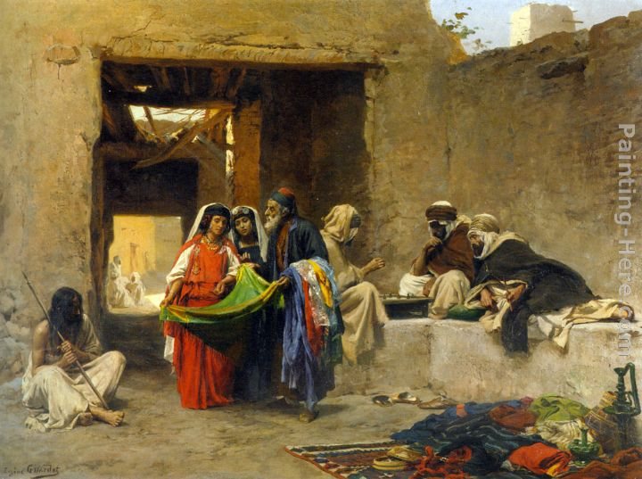 Eugene-Alexis Girardet At The Souk